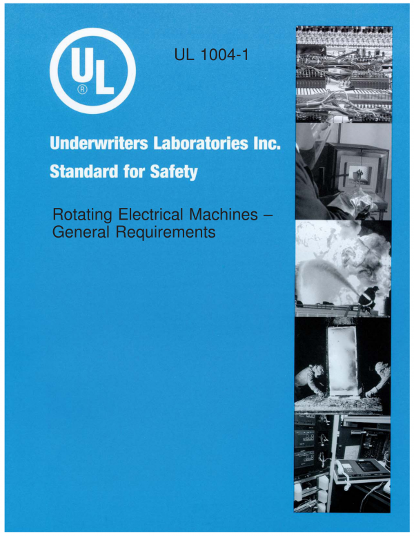 UL 1004-1 PDF UL 1004-1 PDF